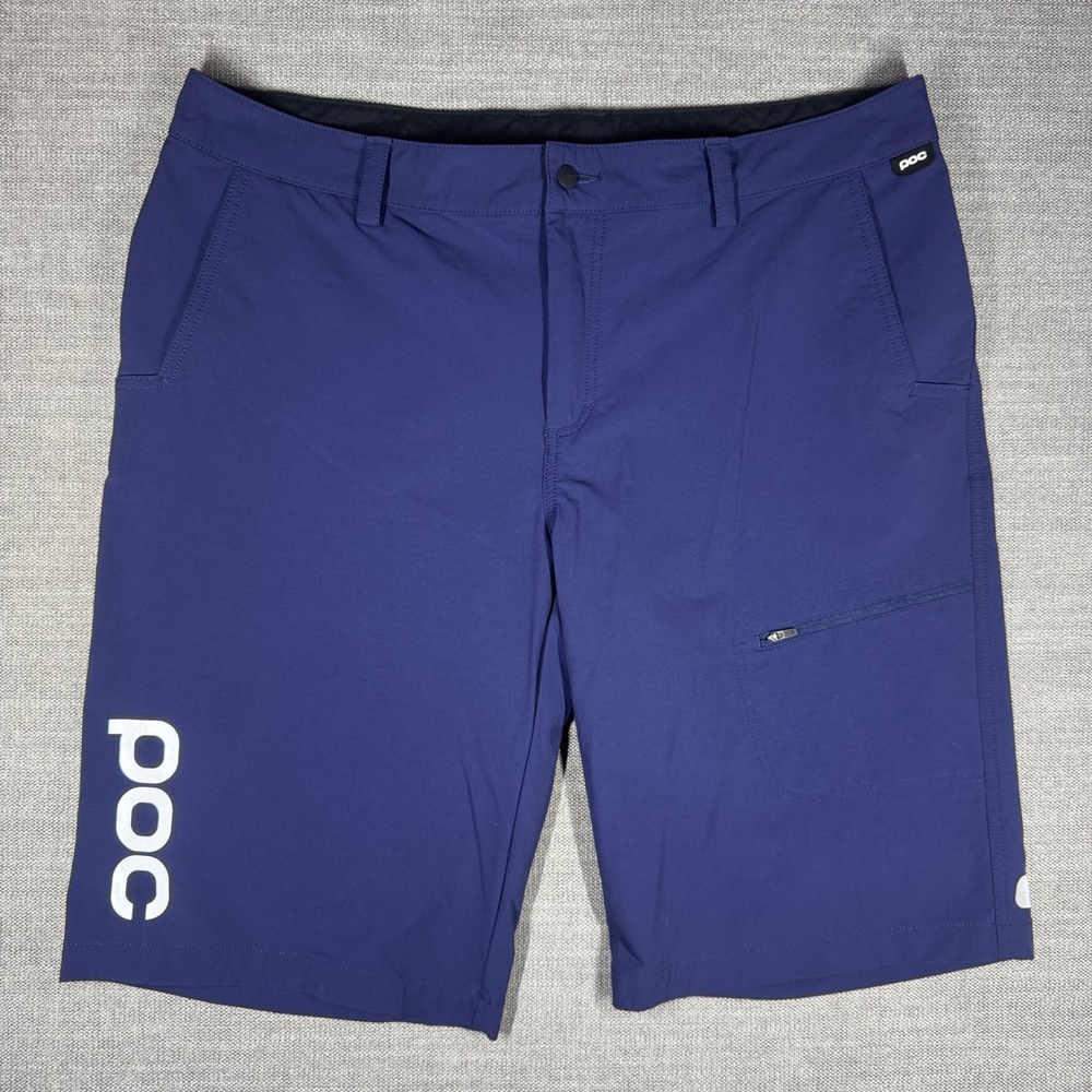 POC Trail Shorts Mens 38 Navy Blue Mountain Biking MTB Technical Cycling NWOT